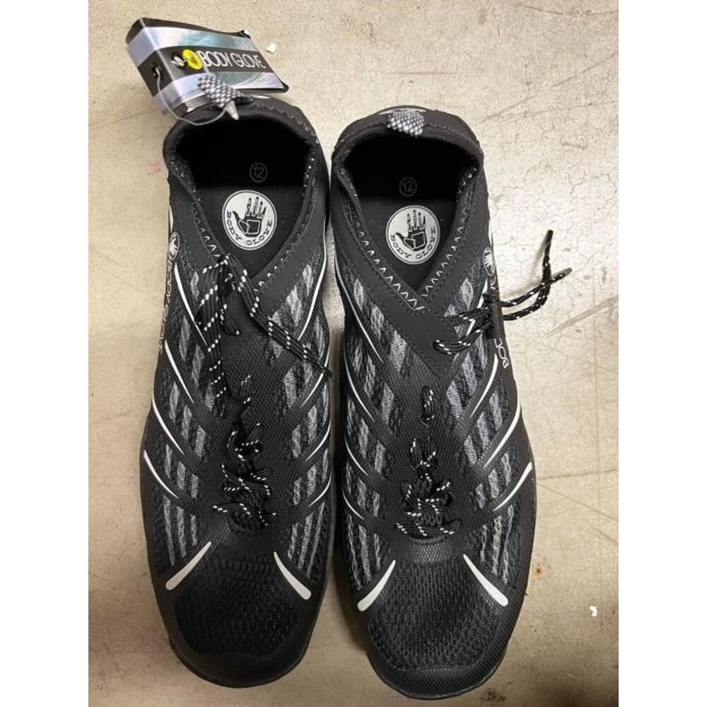 NEW Body Glove Mens Dynamo Rapid Water Hydro Sport Shoes sz 12 Charcoal